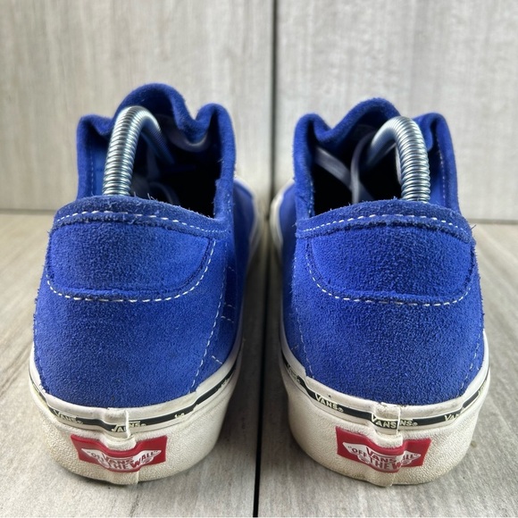 RARE Vans Diamo Ni Old Skool Royal Blue Lace Up Shoes Mens Size 8.5 Womens 10 - Picture 7 of 10